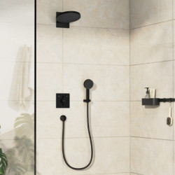 Sprchová a vanová baterie Hansgrohe DuoTurn E bez podomítkového tělesa matná černá 75417670