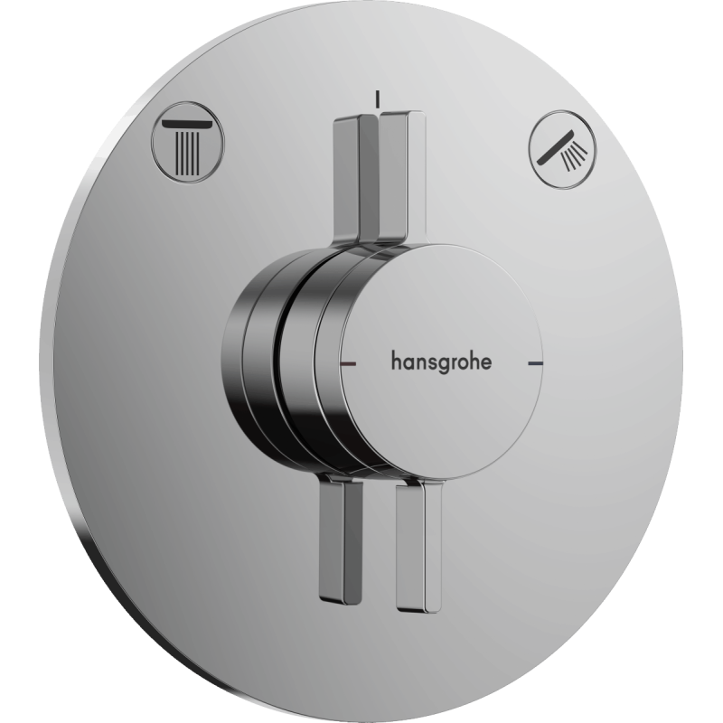 Sprchová a vanová baterie Hansgrohe DuoTurn S bez podomítkového tělesa chrom 75418000