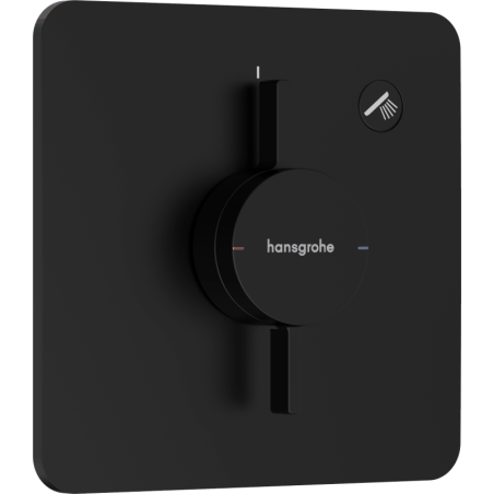 Sprchová baterie Hansgrohe DuoTurn Q bez podomítkového tělesa matná černá 75614670