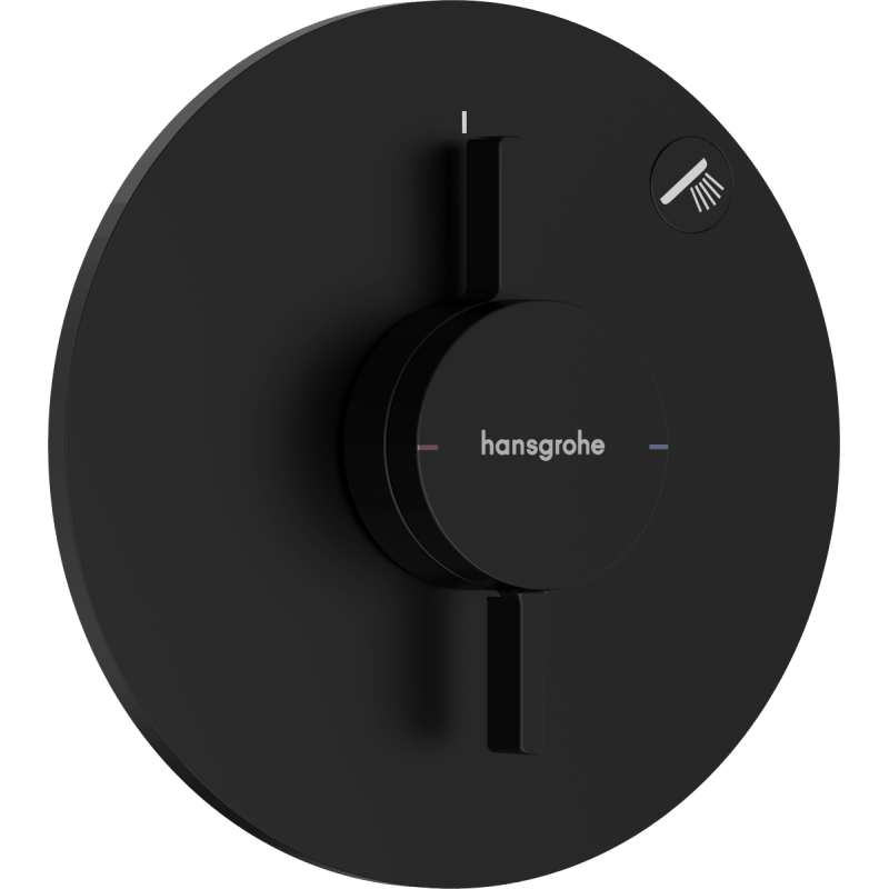 Sprchová baterie Hansgrohe DuoTurn S bez podomítkového tělesa matná černá 75618670