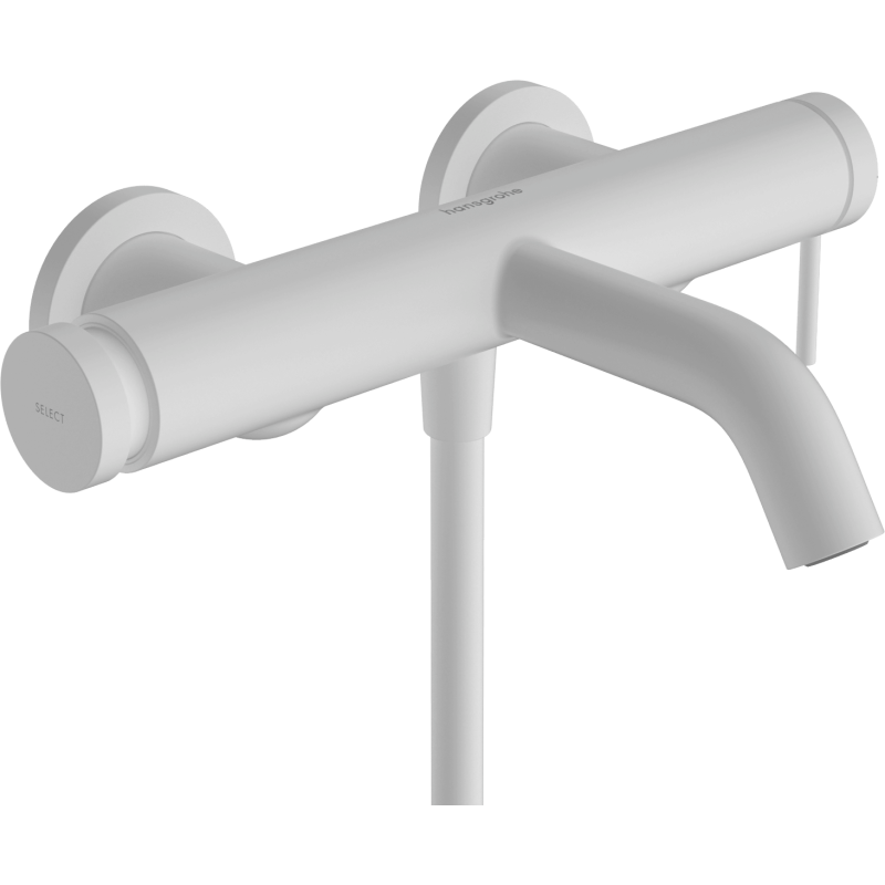 Vanová baterie Hansgrohe Tecturis S bez sprchového setu 150 mm matná bílá 73422700