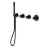 Sprchová a vanová baterie Paffoni bez podomítkového tělesa černá MDE000NO