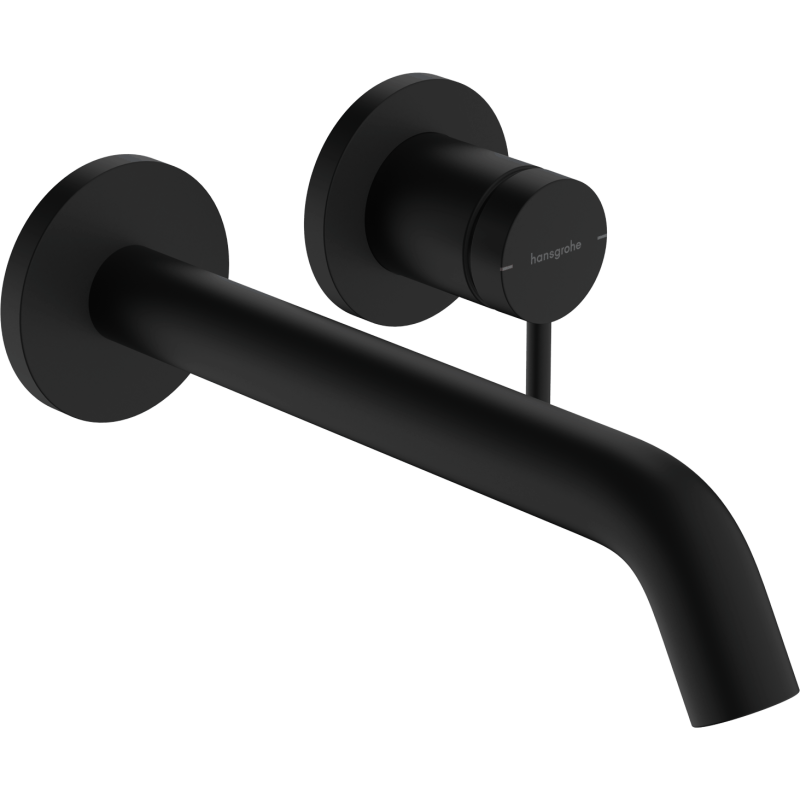 Umyvadlová baterie Hansgrohe Tecturis S bez podomítkového tělesa matná černá 73351670