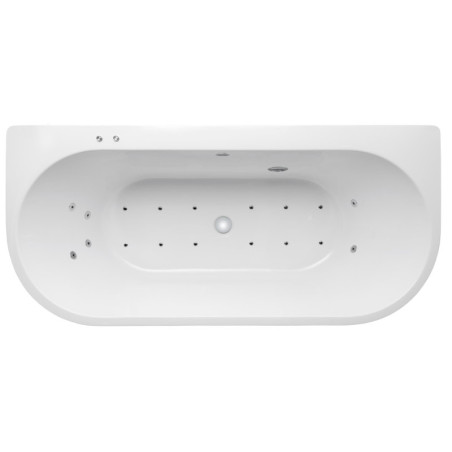 Masážní vana SAT 160x75 cm akrylát levá SIKOHMMOLI160L