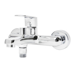 Vanová baterie SAT Feel bez sprchového setu 150 mm chrom SATBSFEEL222