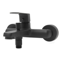 Vanová baterie SAT Feel bez sprchového setu 150 mm černá matná SATBSFEEL222C