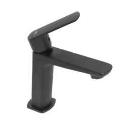 Umyvadlová baterie SAT Feel bez výpusti černá matná SATBSFEEL271C