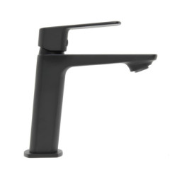 Umyvadlová baterie SAT Feel bez výpusti černá matná SATBSFEEL271C