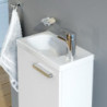 Umyvadlo Ravak Chrome 40x22 cm otvor pro baterii vpravo XJGP1100000