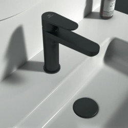 Umyvadlová baterie Ideal Standard Cerafine O / Alu+ s clic-clacem silk black BD131XG