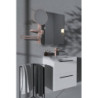 Zrcadlová skříňka Ideal Standard Alu+ 58x72 cm rosé BD588RO