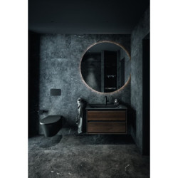 Koupelnová skříňka pod umyvadlo Ideal Standard Connect Air 80x51,7x44 cm vlašský ořech mat R0474NE