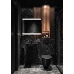 Sifon k umyvadlu DN32 Ideal Standard silk black 7 cm kov T4441XG