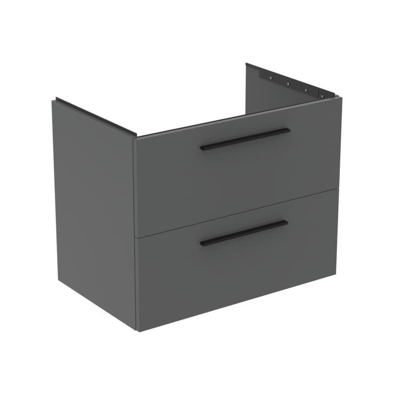 Koupelnová skříňka pod umyvadlo Ideal Standard I.life B 80x63x50,5 cm šedý matný křemen mat T5272NG