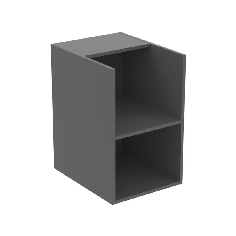 Koupelnová skříňka nízká Ideal Standard I.life B 40x63x50,5 cm šedý matný křemen mat T5322NG