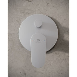 Vanová baterie Ideal Standard Alu+ bez podomítkového tělesa 150 mm silver A7350SI