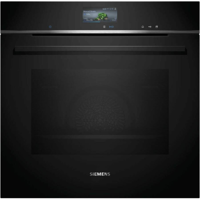 Siemens iQ700 Vestavná kombinovaná parní trouba 60 x 60 cm HS736G1B1