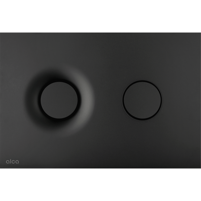 Ovládací tlačítko Alca plast černá-mat M1978