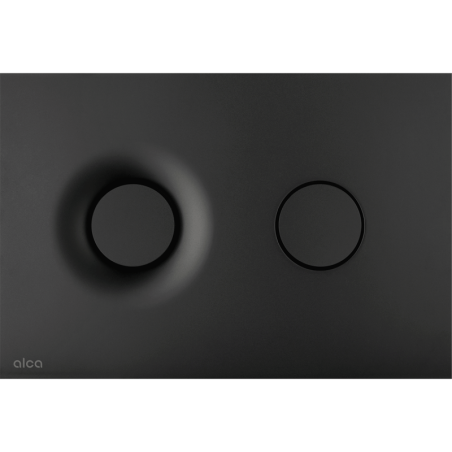Ovládací tlačítko Alca plast černá-mat M1978