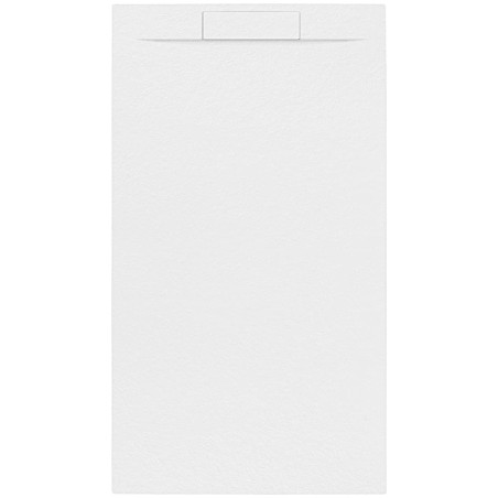 Sprchová vanička obdélníková SAT Fusion 120x80 cm litý mramor Blanco SATFU12080BL