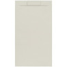 Sprchová vanička obdélníková SAT Fusion 100x80 cm litý mramor Beige SATFU10080BE