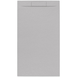 Sprchová vanička obdélníková SAT Fusion 100x90 cm litý mramor Gris Perla SATFU10090GRP