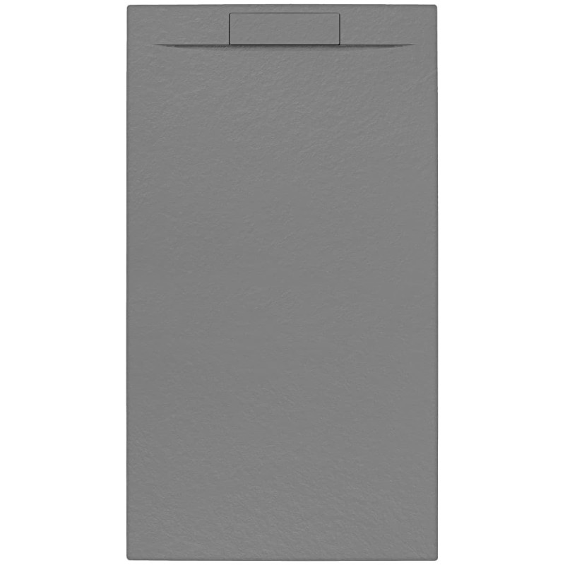 Sprchová vanička obdélníková SAT Fusion 120x80 cm litý mramor Gris SATFU12080GR