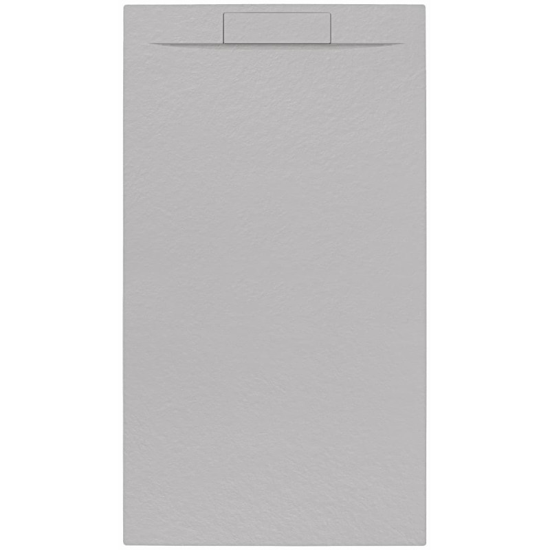 Sprchová vanička obdélníková SAT Fusion 120x80 cm litý mramor Gris Perla SATFU12080GRP