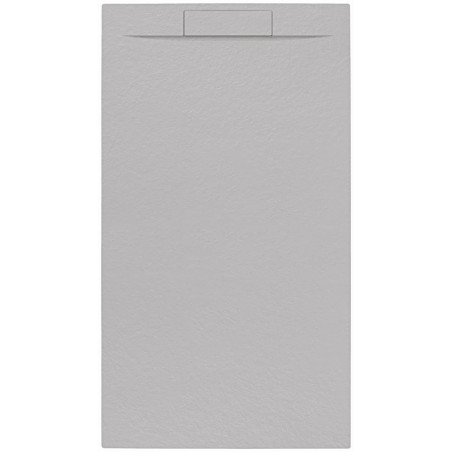 Sprchová vanička obdélníková SAT Fusion 160x80 cm litý mramor Gris Perla SATFU16080GRP