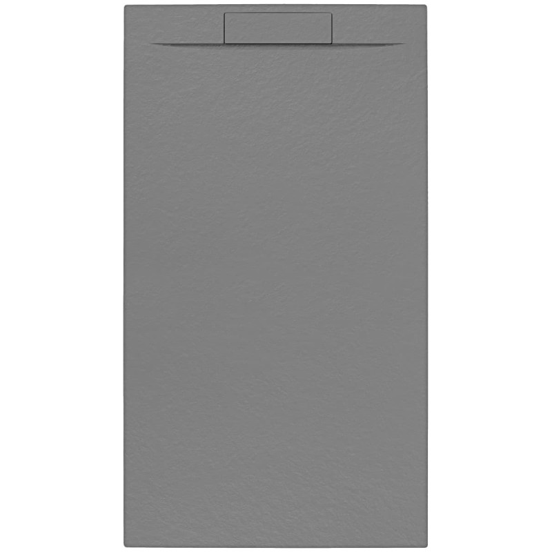 Sprchová vanička obdélníková SAT Fusion 160x90 cm litý mramor Gris SATFU16090GR