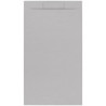 Sprchová vanička obdélníková SAT Fusion 160x90 cm litý mramor Gris Perla SATFU16090GRP