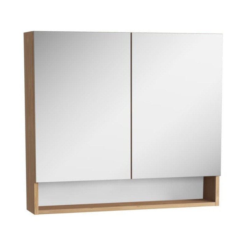 Zrcadlová skříňka VitrA Mia 80x72 cm dub MIAG80D