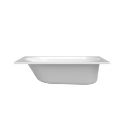 Obdélníková vana SAT Project 165x70 cm akrylát levá i pravá SATVAPRO165