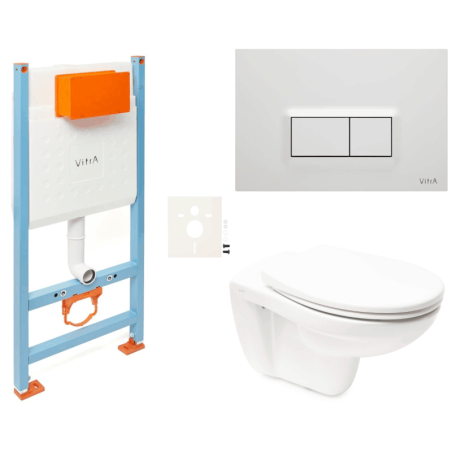 Závěsný wc set do lehkých stěn / předstěnová VitrA Normus SIKOVSNOR54600