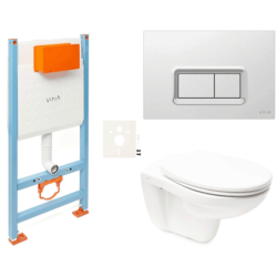 Závěsný wc set do lehkých stěn / předstěnová VitrA Normus SIKOVSNOR54680
