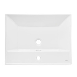 Nábytkové umyvadlo SAT B-Way 61x46,5 cm otvor pro baterii uprostřed SATBW6046