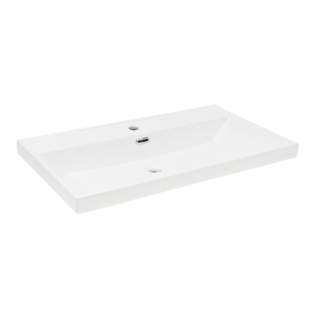 Nábytkové umyvadlo SAT B-Way 81x46,5 cm otvor pro baterii uprostřed SATBW8046