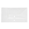 Nábytkové umyvadlo SAT B-Way 81x46 cm otvor pro baterii uprostřed SATBWA8046