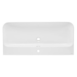 Nábytkové umyvadlo SAT Fusion 100,6x46 cm otvor pro baterii uprostřed SATFUS10046