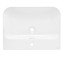 Nábytkové umyvadlo SAT Fusion 60,5x46 cm otvor pro baterii uprostřed SATFUS6046