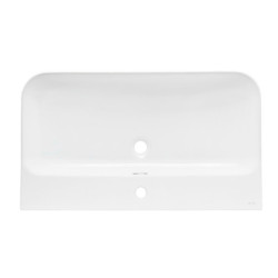 Nábytkové umyvadlo SAT Fusion 81x46 cm otvor pro baterii uprostřed SATFUS8046