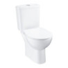 Wc kombi komplet stojící GROHE Bau Ceramic alpská bílá zadní odpad 39942000