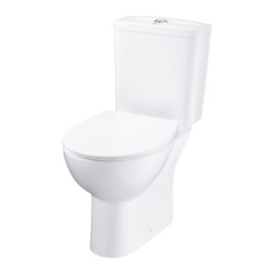 Wc kombi komplet stojící GROHE Bau Ceramic alpská bílá zadní odpad 39942000