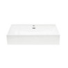 Umyvadlo SAT Cube Way 75x42 cm otvor pro baterii uprostřed SATCW7542