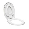 WC prkénko Glacera duroplast bílá BABYNEW