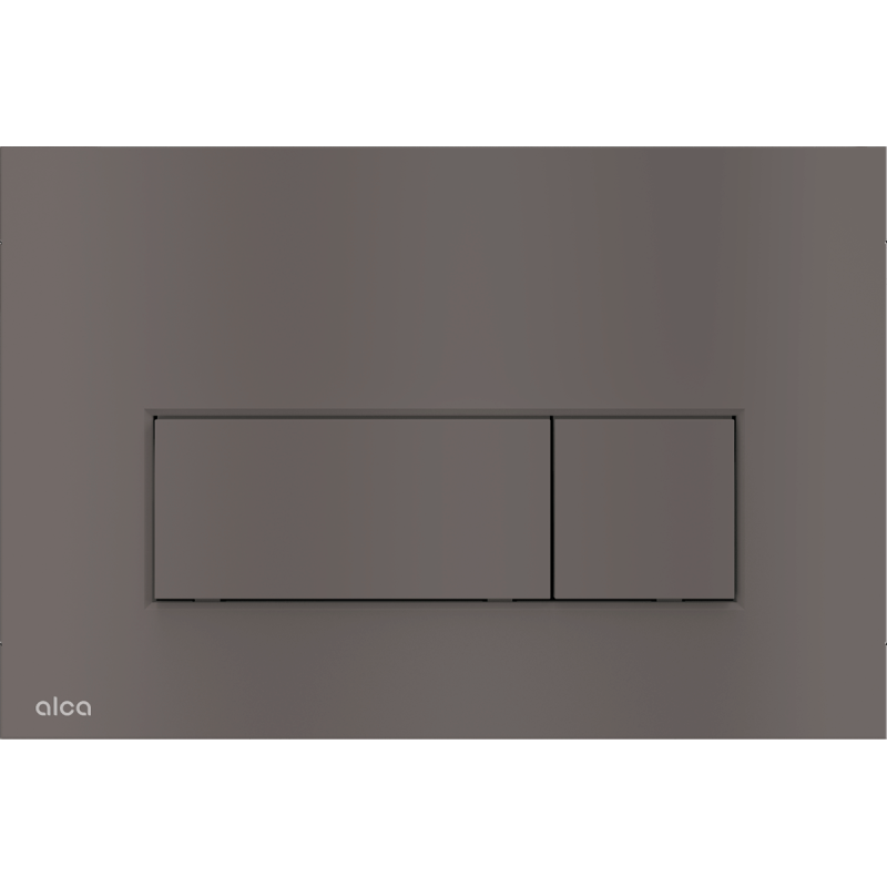 Ovládací tlačítko Alca plast Gun metal mat M57-GM-M