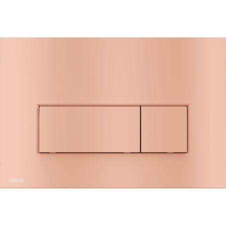 Ovládací tlačítko Alca plast Red gold mat M57-RG-M