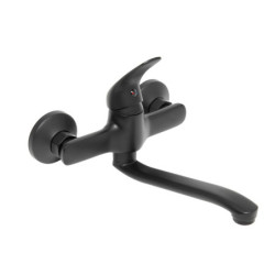 Umyvadlová baterie S-Line Pro s otočným ramínkem černá matná SIKOBSLPRO261C