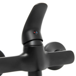 Umyvadlová baterie S-Line Pro s otočným ramínkem černá matná SIKOBSLPRO261C