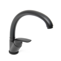 Dřezová baterie S-Line Pro s otočným ramínkem černá matná SIKOBSLPRO281C